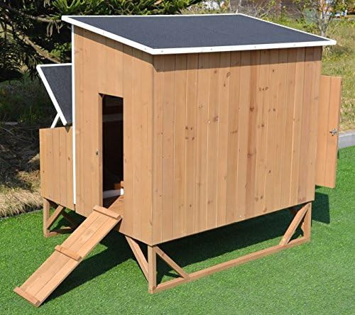 Wooden hen house with four nesting boxes — photo 4