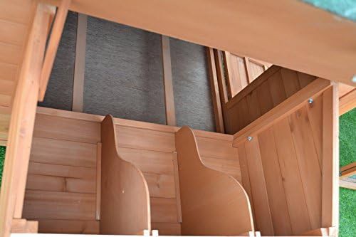 Large wooden coop with six nesting boxes — photo 5