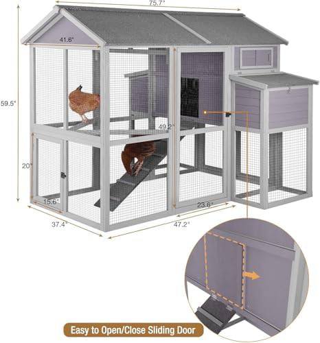 Large wooden hen house for ten chickens — photo 5