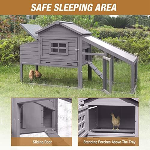 Mobile rabbit and chicken hutch with UV roof — photo 5