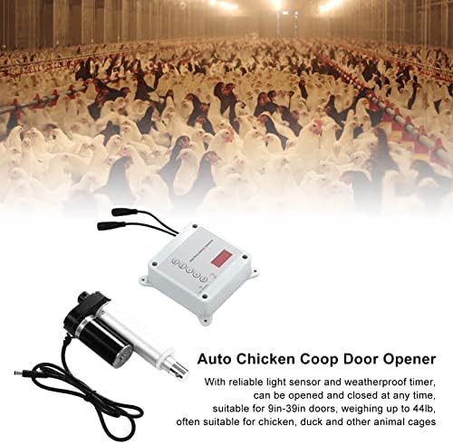 Automatic coop door opener with timer — photo 4