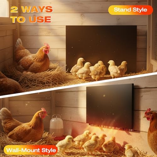 Electric radiant heater for winter coops — photo 4