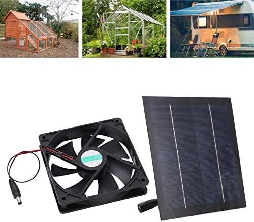 Mini solar powered exhaust fan kit — photo 4