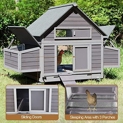 Movable duck and hen house with large nest — photo 5