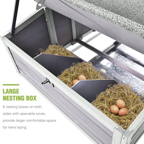 Movable wooden coop for six chickens — photo 4