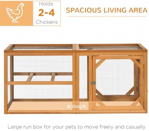 Expandable wooden chicken run extension — photo 3