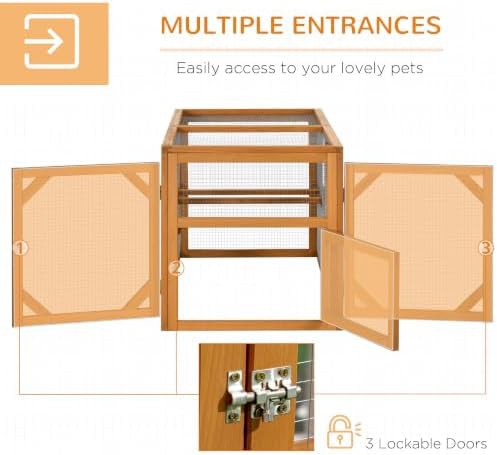 Expandable wooden chicken run extension — photo 4