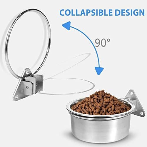 Wall mounted collapsible bowl for coops — photo 3