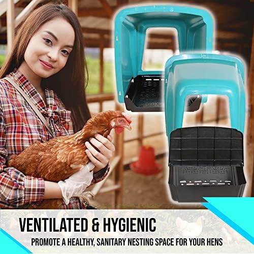 Roll away plastic nesting boxes five pack — photo 5