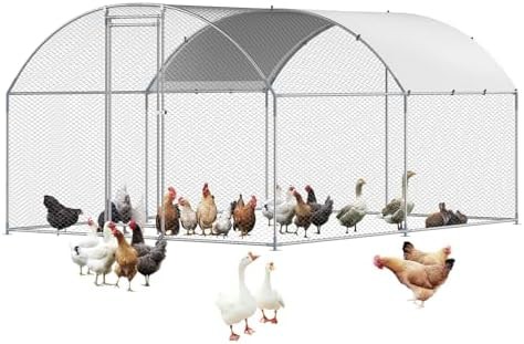 Medium Dome Roof Metal Coop