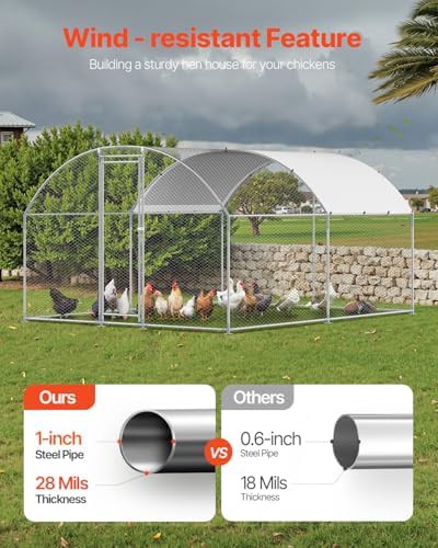 Medium Dome Roof Metal Coop — photo 3