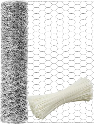 Chicken Wire 16'' x 190''/16ft(40cm x 5m)
