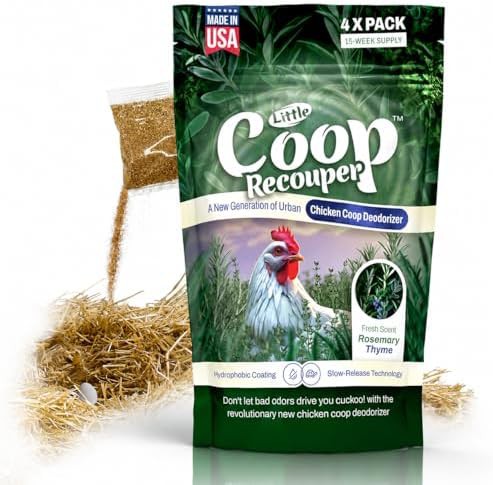 Rosemary and thyme chicken coop deodorizer