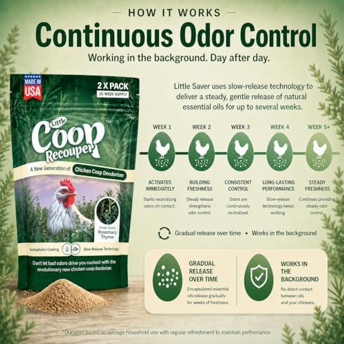 Rosemary and thyme chicken coop deodorizer — photo 3
