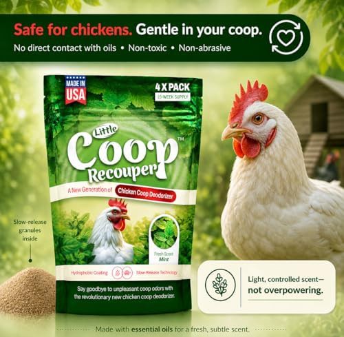 Mint scented natural chicken coop deodorizer — photo 4