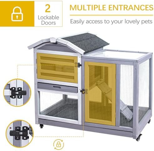 Wooden chicken coop with integrated run — photo 4