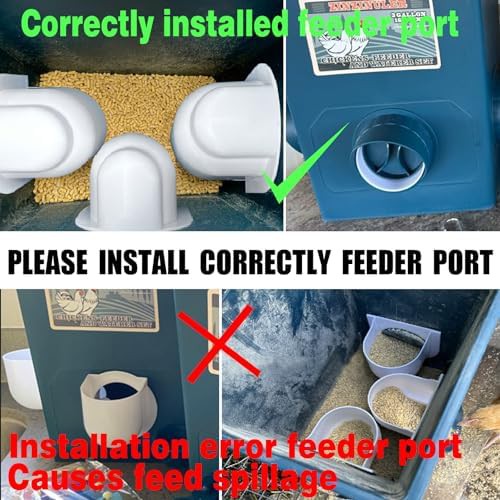 Automatic port feeder and cup waterer kit — photo 5