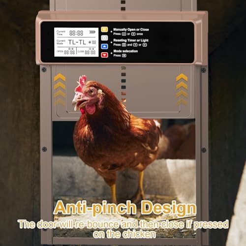 Solar automatic coop door with timer — photo 5