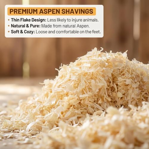 Natural aspen shavings for coop bedding — photo 4