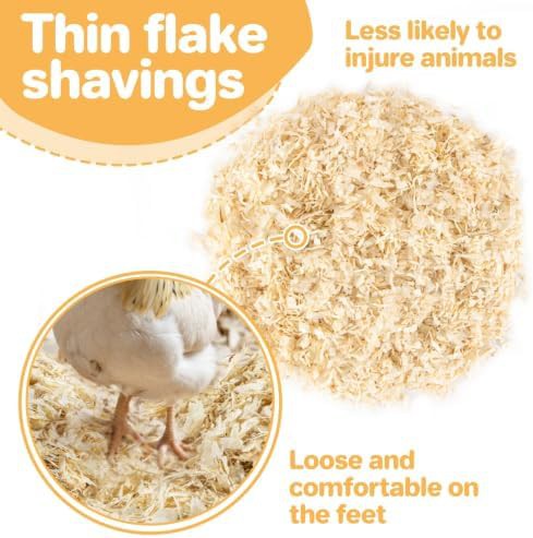 Natural aspen shavings for coop bedding — photo 5