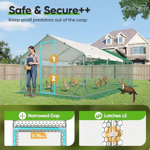 Metal poultry run with side hardware cloth — photo 5
