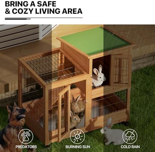 Weatherproof poultry cage with pull out tray — photo 4