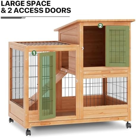 Weatherproof poultry cage with pull out tray — photo 5