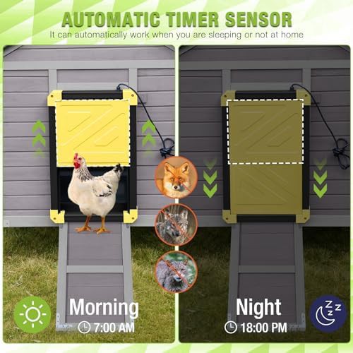 Solar powered automatic chicken coop door — photo 3