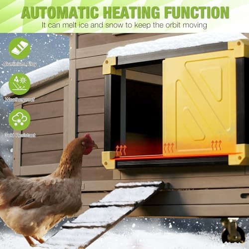 Solar powered automatic chicken coop door — photo 4