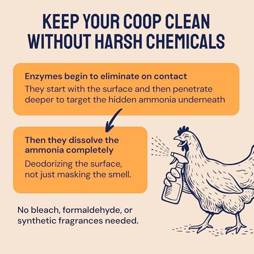 Chicken coop deodorizer and cleaner spray — photo 4