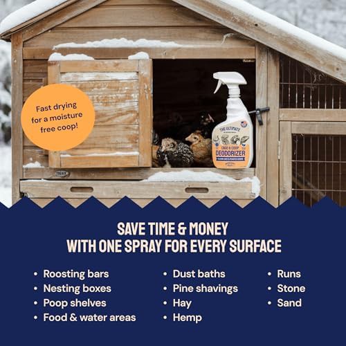 Chicken coop deodorizer and cleaner spray — photo 5