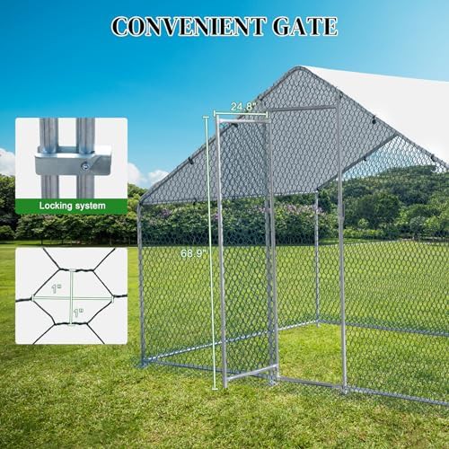 Compact metal walk in poultry cage — photo 5