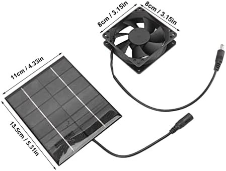 Solar powered exhaust fan for chicken coops — photo 4