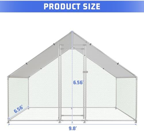 Standard walk-in chicken run with cover — photo 4