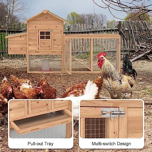 Wooden hen house with side nesting box — photo 3