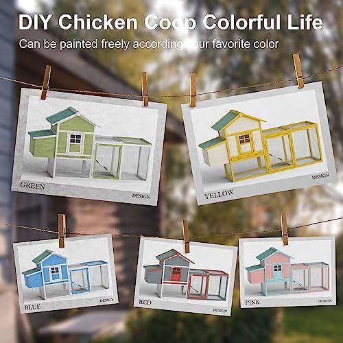 Wooden hen house with side nesting box — photo 5