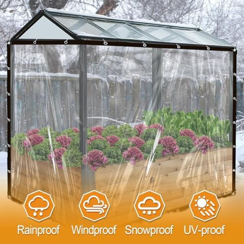 Clear waterproof heavy duty outdoor tarp — photo 4