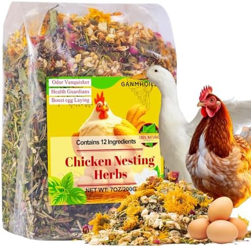 Dried floral herbs for nesting boxes