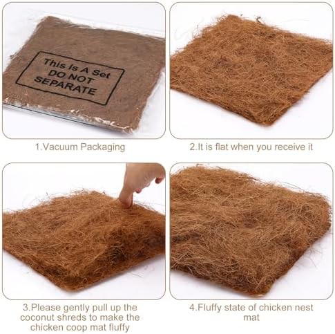 Three pack of nesting box pads — photo 4