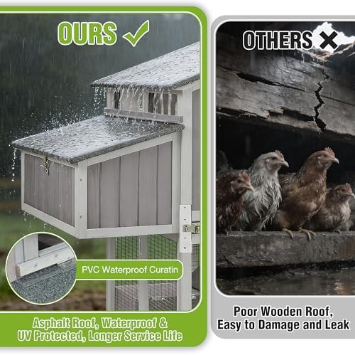 Folding outdoor chicken house with nesting boxes — photo 5