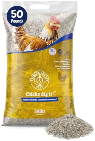 Single bag natural odor control poultry sand