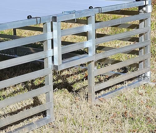 Mobile aluminum broiler chicken tractor coop — photo 3