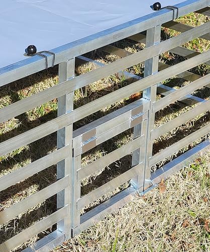 Mobile aluminum broiler chicken tractor coop — photo 4