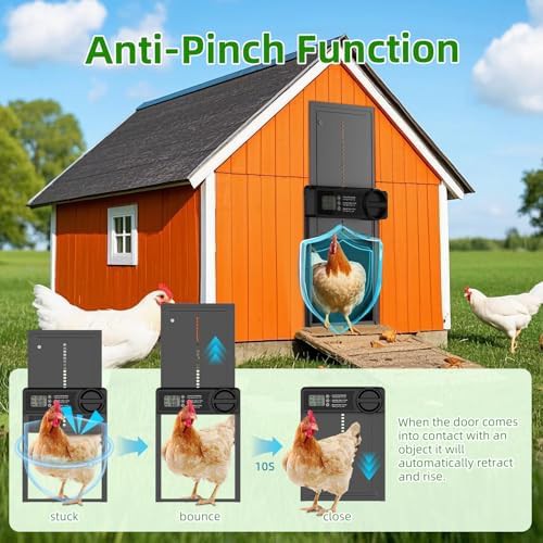 Automatic coop door with smart timer — photo 4