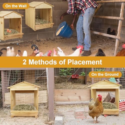 Three compartment wooden egg nesting box — photo 4