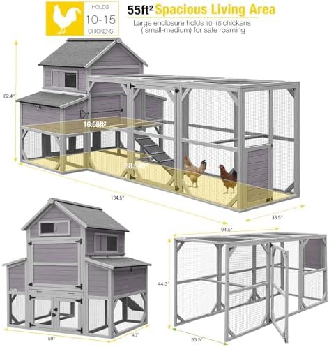 Large poultry house with six nesting boxes — photo 3