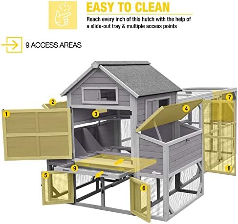Large poultry house with six nesting boxes — photo 4