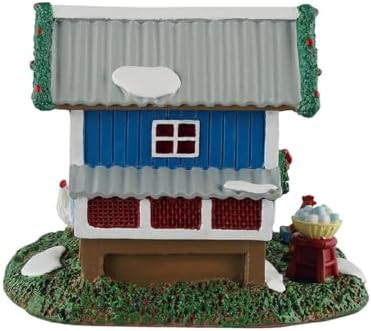 Miniature backyard chicken coop table accent — photo 4