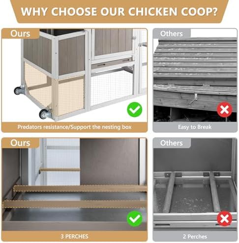 Combinable mobile coop and rabbit hutch — photo 5