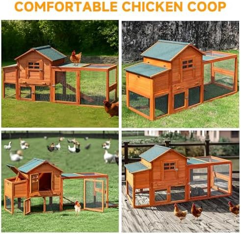 Large wooden duck and hen house for outdoors — photo 5